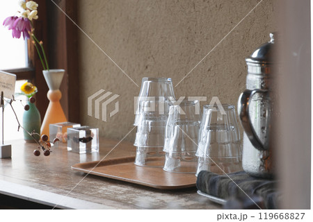 セルフサービス お冷 グラス セルフサービス お冷 グラス 119668827