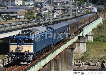 ELレトロよこかわ　EF641001＋旧型客車 119671352