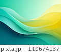 緑と黄色の抽象グラデーション 緑と黄色の抽象グラデーション 119674137