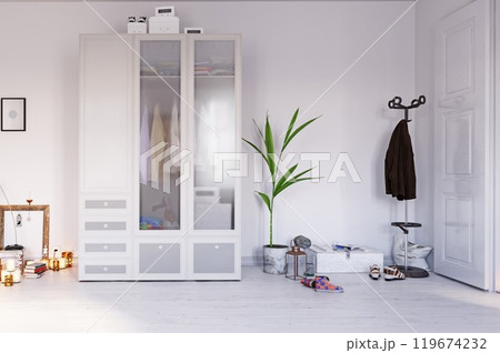modern living interior design. modern living interior design. 119674232