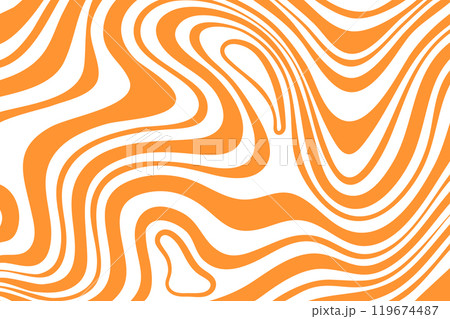 Abstract caramel color pattern. Graphic wavy background for toffee or different chocolate desserts design. 119674487
