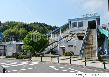 蒲郡競艇場前駅と三河塩津駅 119674587