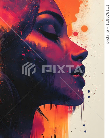 Bold and modern promotional background featuring eye-catching graphics and vibrant visuals Bold and modern promotional background featuring eye-catching graphics and vibrant visuals 119676111