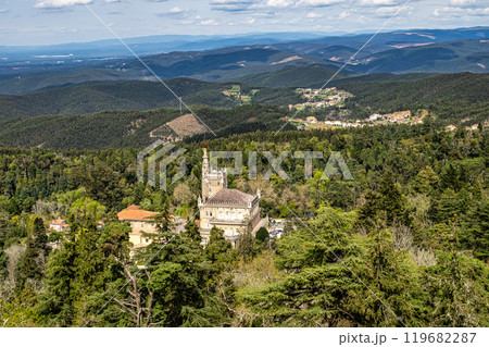 Bussaco Palace Hotel, located in the Bussaco National Forest at Luso, Portugal 119682287