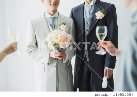 LGBT結婚パーティイメージ LGBT結婚パーティイメージ 119683587
