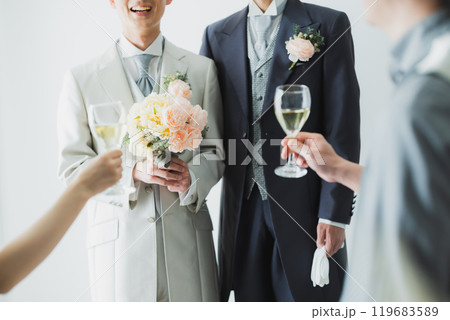 LGBT結婚パーティイメージ LGBT結婚パーティイメージ 119683589