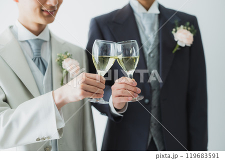 LGBT結婚パーティイメージ LGBT結婚パーティイメージ 119683591