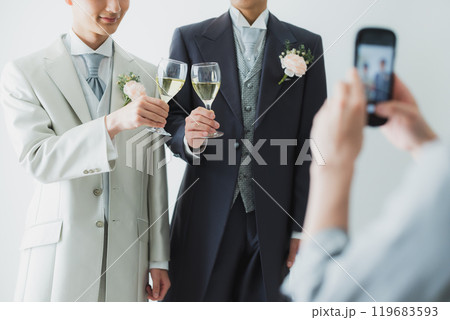 LGBT結婚パーティイメージ 119683593