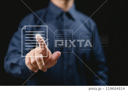 Digital document management: Simplifying the process of organizing and accessing files with a single touch. Enhancing productivity with easy document navigation in a paperless environment. Digital document management: Simplifying the process of organizing and accessing files with a single touch. Enhancing productivity with easy document navigation in a paperless environment. 119684814