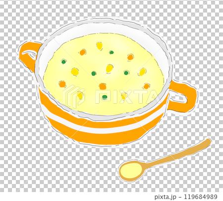 湯手繪插圖 湯手繪插圖 119684989