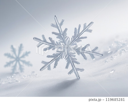 雪の結晶 119685281
