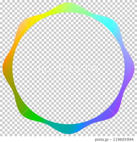 Holographic foil_frame_round Holographic foil_frame_round 119685994