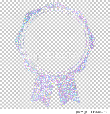 全像箔_框架_圓_絲帶 119686269