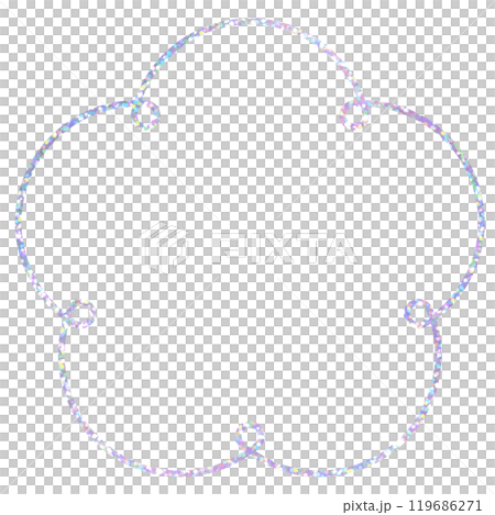 全息箔_frame_round 119686271