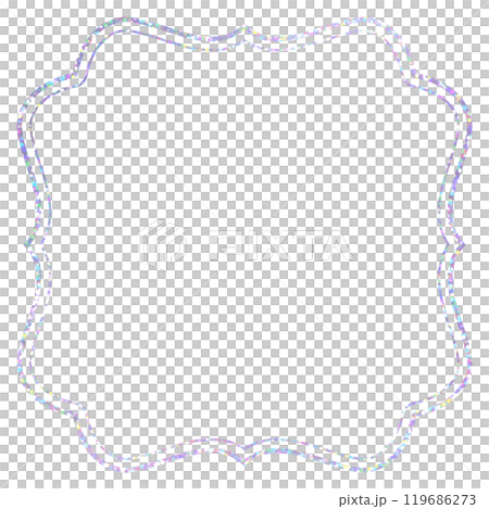 Holographic foil_frame_square Holographic foil_frame_square 119686273