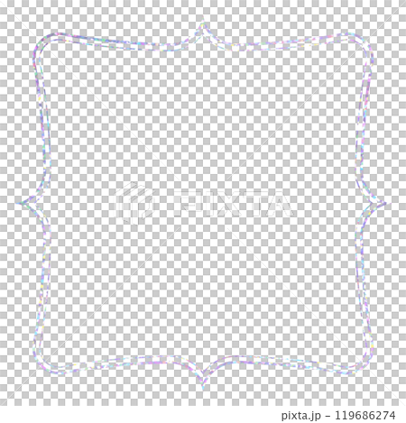Holographic foil_frame_square Holographic foil_frame_square 119686274