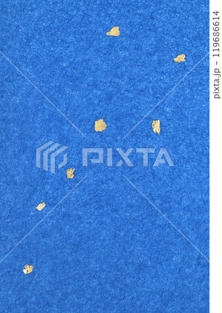 和紙と金箔による北斗七星イメージ【背景素材】 和紙と金箔による北斗七星イメージ【背景素材】 119686614