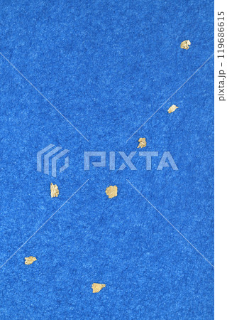 和紙と金箔による北斗七星イメージ【背景素材】 119686615