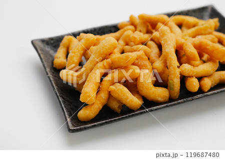 Thai Fried Dough Thai Dessert Kanom Kan Bua Thai Fried Dough Thai Dessert Kanom Kan Bua 119687480