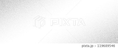 Stippled diagonal gradient texture. Fading grain dotted background. Sprayed grunge noise surface. Black vanishing dots, speckles, particles, specks, dust wallpaper. Vector halftone grit sand overlay 119689546