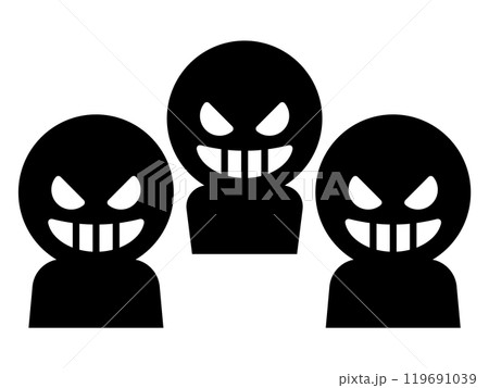 犯罪集団のイラスト 犯罪集団のイラスト 119691039