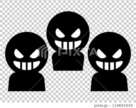 犯罪集団のイラスト 犯罪集団のイラスト 119691039