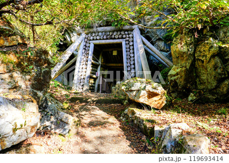 延沢銀坑洞入り口 119693414