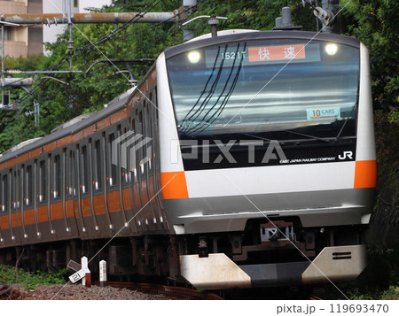 ［JC］中央線E233系電車-10CARS：T71編成（快速：東京⇔高尾） 119693470