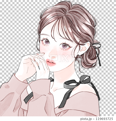 可愛的女人 119693725