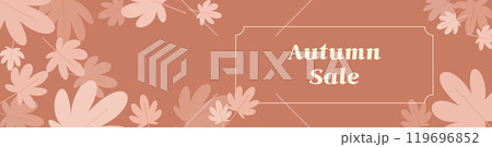 The background frame of autumn leaves. The background frame of autumn leaves. 119696852