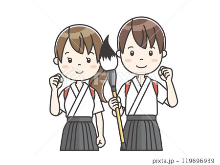 部活動イラスト17　Clip art of Club Activity Illustration 119696939