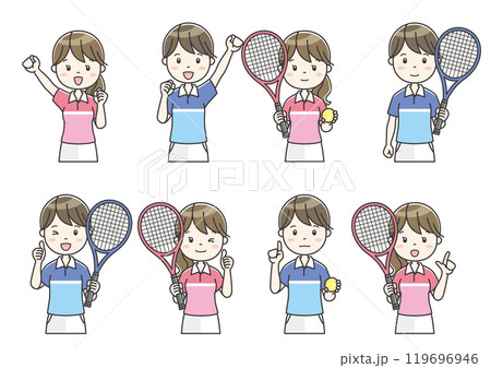 部活動イラスト24　Clip art of Club Activity Illustration 119696946