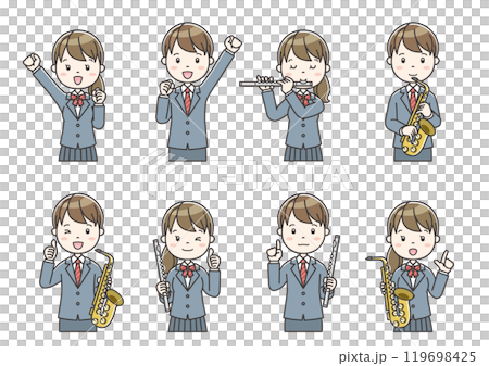 部活動イラスト26 Clip art of Club Activity Illustration 部活動イラスト26 Clip art of Club Activity Illustration 119698425