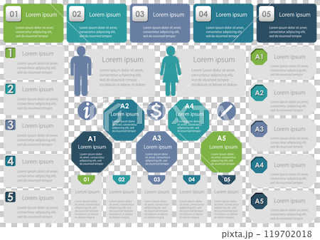 Business infographic set 119702018