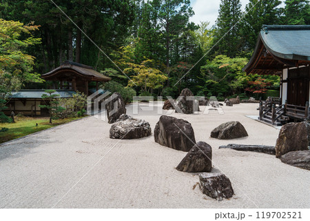 高野山金剛峯寺の石庭　蟠龍庭 119702521