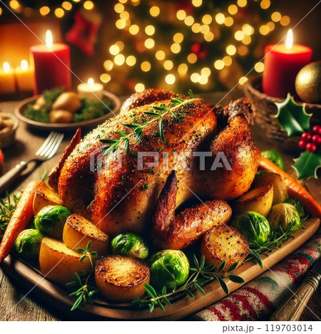 クリスマスチキン 119703014