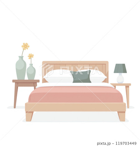 「穏やかな朝の安らぎ」 119703449