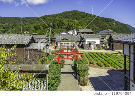 小豆島　二十四の瞳映画村　二十四の瞳天満宮　鳥居　香川県小豆島町 119704094