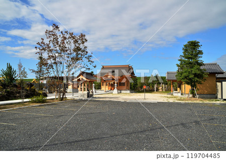 埼玉県行田市下中条　美しい治子神社 119704485