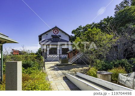 小豆島 二十四の瞳映画村 ギャラリー松竹座 香川県小豆島町 小豆島 二十四の瞳映画村 ギャラリー松竹座 香川県小豆島町 119704498