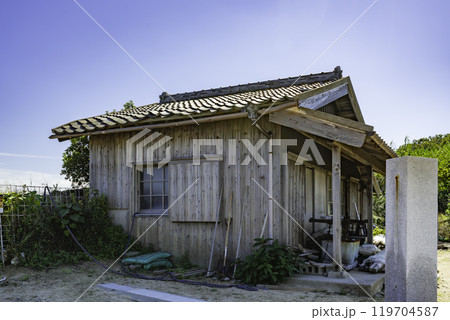 小豆島 二十四の瞳映画村 漁師小屋 香川県小豆島町 小豆島 二十四の瞳映画村 漁師小屋 香川県小豆島町 119704587
