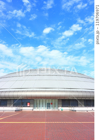 岐阜県岐阜市、岐阜メモリアルセンター体育館の風景 岐阜県岐阜市、岐阜メモリアルセンター体育館の風景 119706971
