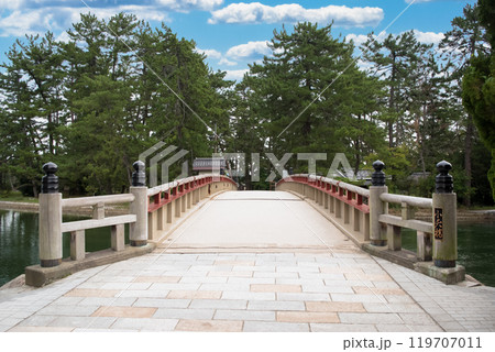 天橋立の廻旋橋 119707011