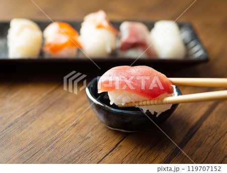 美味しいお寿司イメージ02 美味しいお寿司イメージ02 119707152