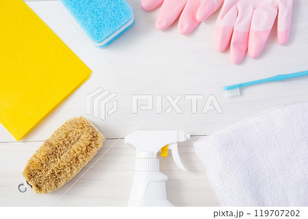 大掃除〜お掃除グッズイメージ05 大掃除〜お掃除グッズイメージ05 119707202