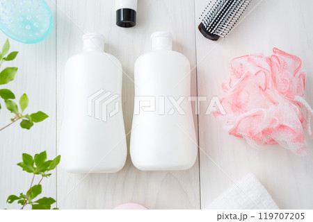 お風呂道具イメージ02 119707205