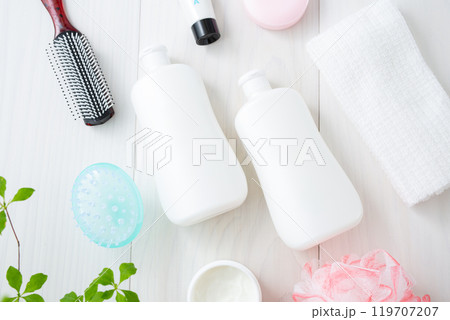 お風呂道具イメージ05 119707207