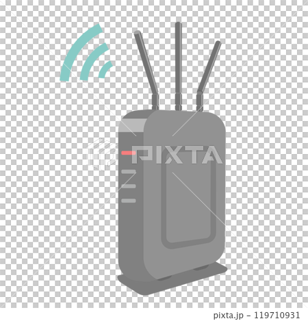 Router illustration 119710931