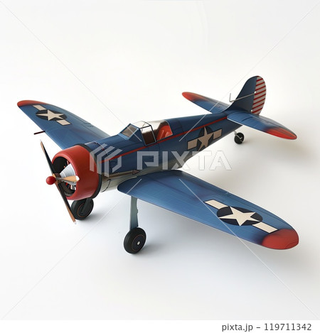 Colorful Vintage Model Airplane , Generate AIのイラスト素材 [119711342] - PIXTA