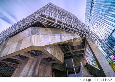 日本の東京都市景観 数寄屋橋交差点前。間もなく開業するソニーパークなどを望む=10月27日 日本の東京都市景観 数寄屋橋交差点前。間もなく開業するソニーパークなどを望む=10月27日 119711992